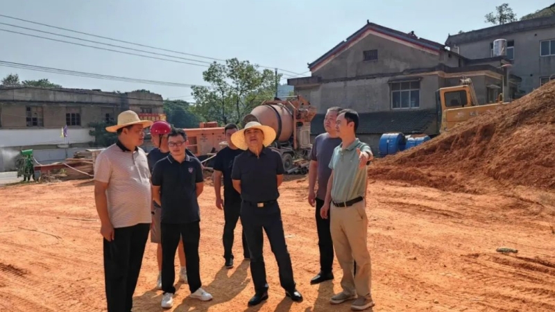 高志荣赴乡镇指导检查地质灾害治理项目